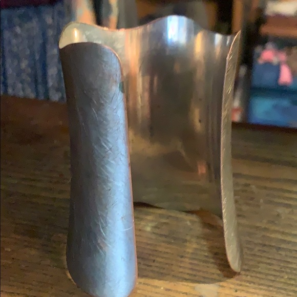 Beautiful abalone gemstone cuff - Picture 3 of 4